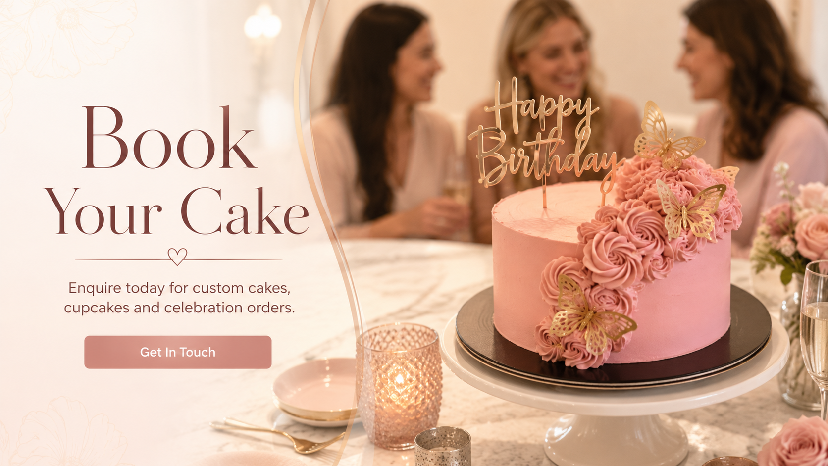 Book a custom cake from Artistry Cake Stylist