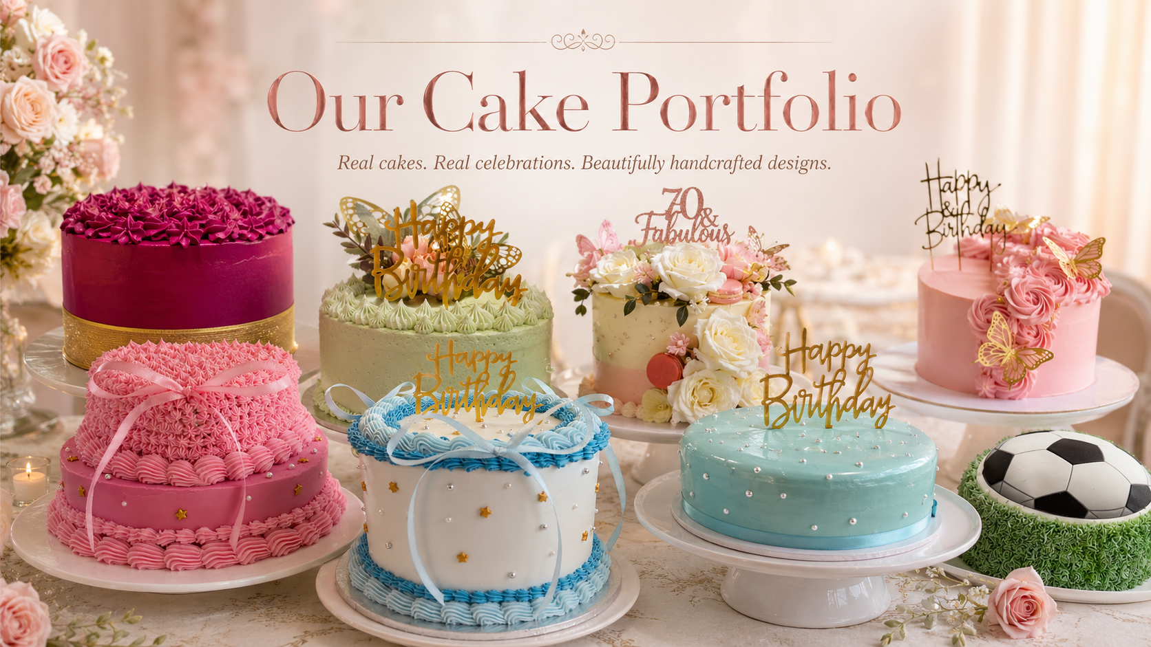 Artistry Cake Stylist cake portfolio